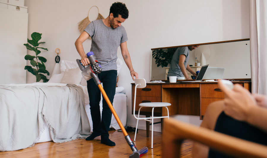 limpiar la casa - Vete a tu cuarto