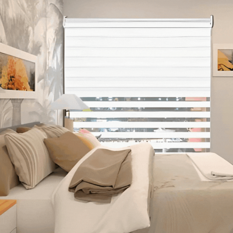 2 Cortinas en una sola
