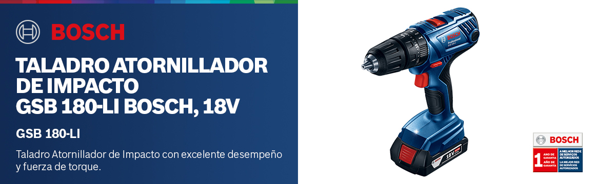 Atornillador / Taladro con Percusión GSB 180-LI 