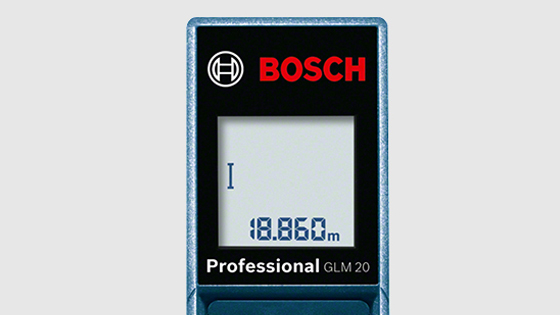 Medidor Láser de Distancia Bosch 20m GLM 20