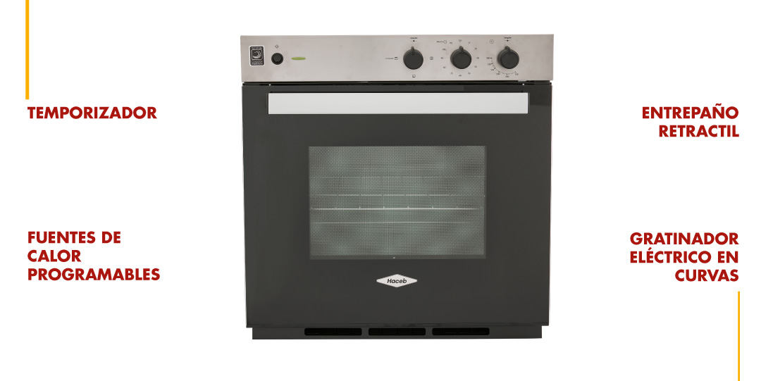 Horno de Empotrar Eléctrico Masala 60cm 120V - Homecenter.com.co