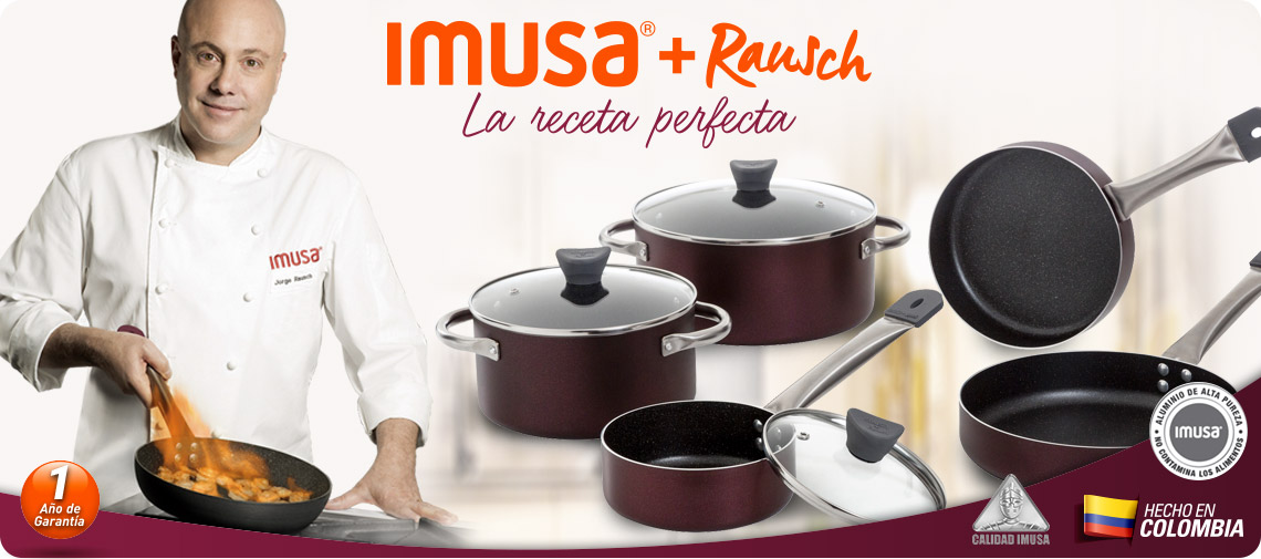 Imusa más Rausch Colombia