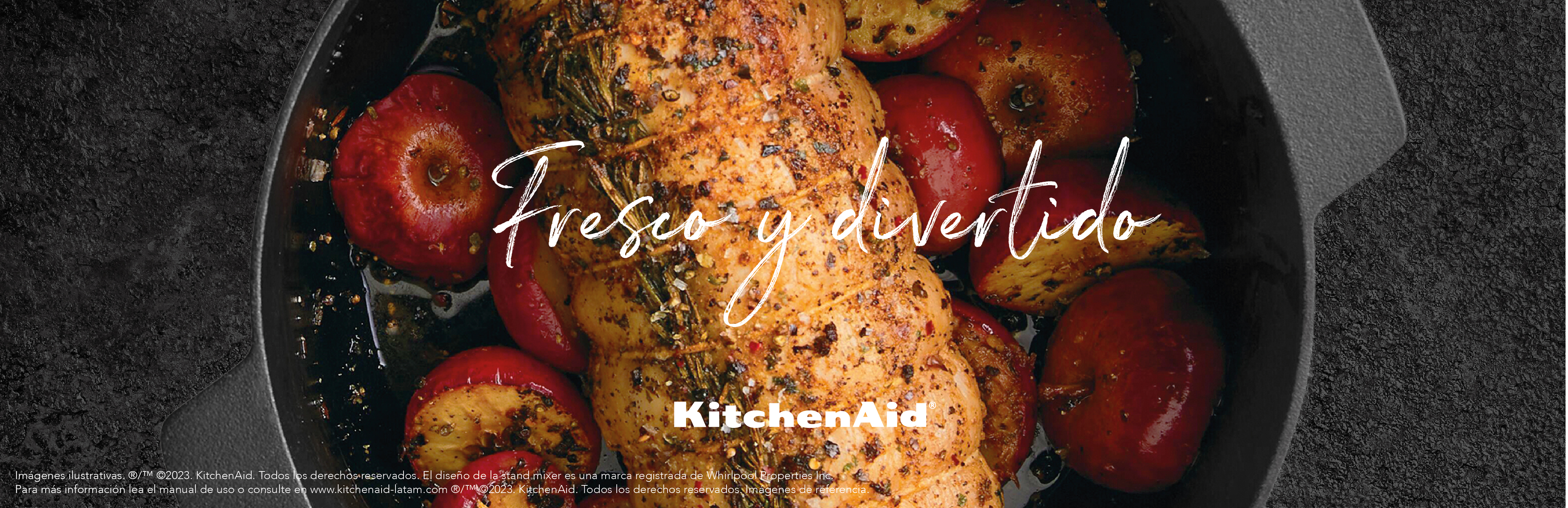 Banner de cierre KitchenAid®