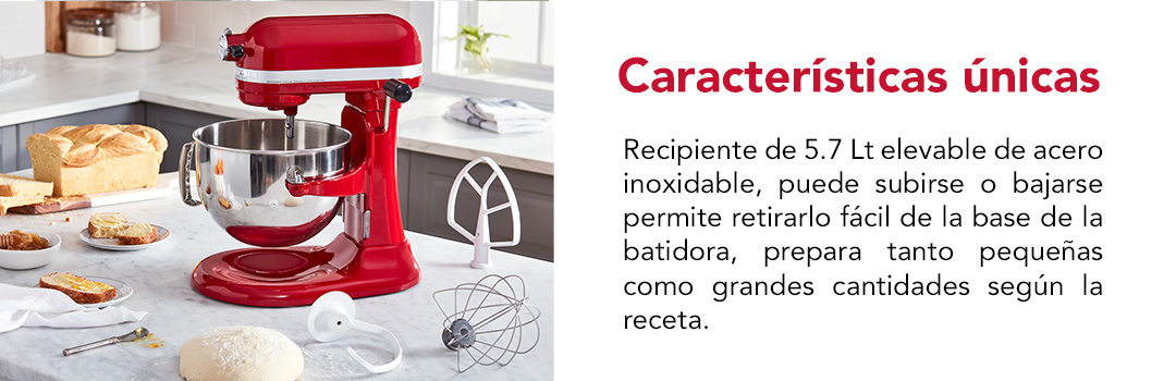 292131 Son 3 batidores incluidos perfectos para masas que requieran aire, densas o masas para panes. Su tazón de acero inoxidable con asa para mejor agarre y dos apliques para ajustar a la batidora permitirán batir hasta varias tortas al tiempo.