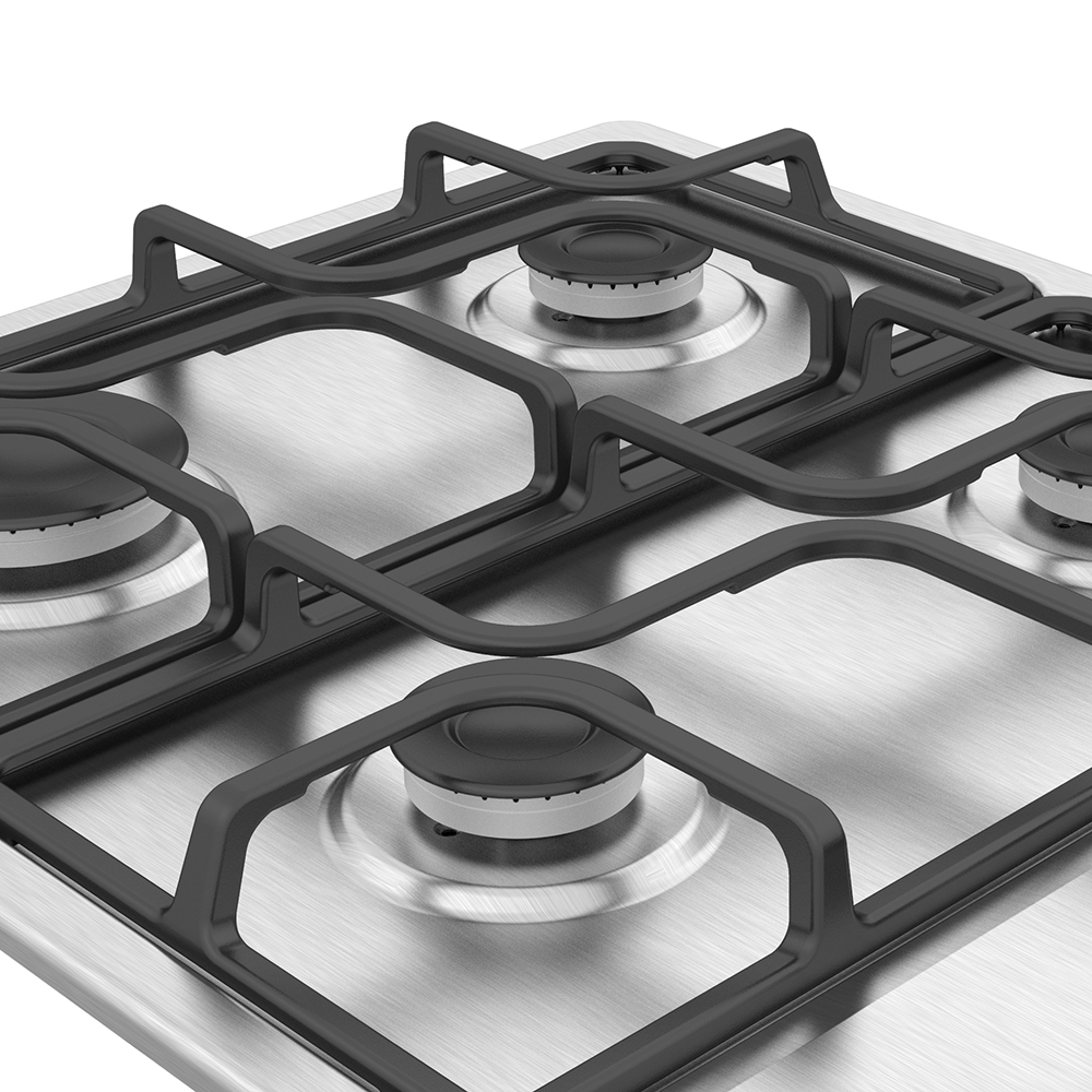 Estufa Acero Inoxidable 60x50 cm 4 Puestos CMG6054FA-0CON -  Homecenter.com.co