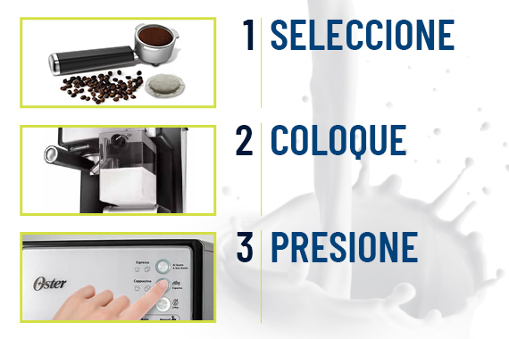 Cafetera Oster Prima Latte Express Capuccino 6601 Factura