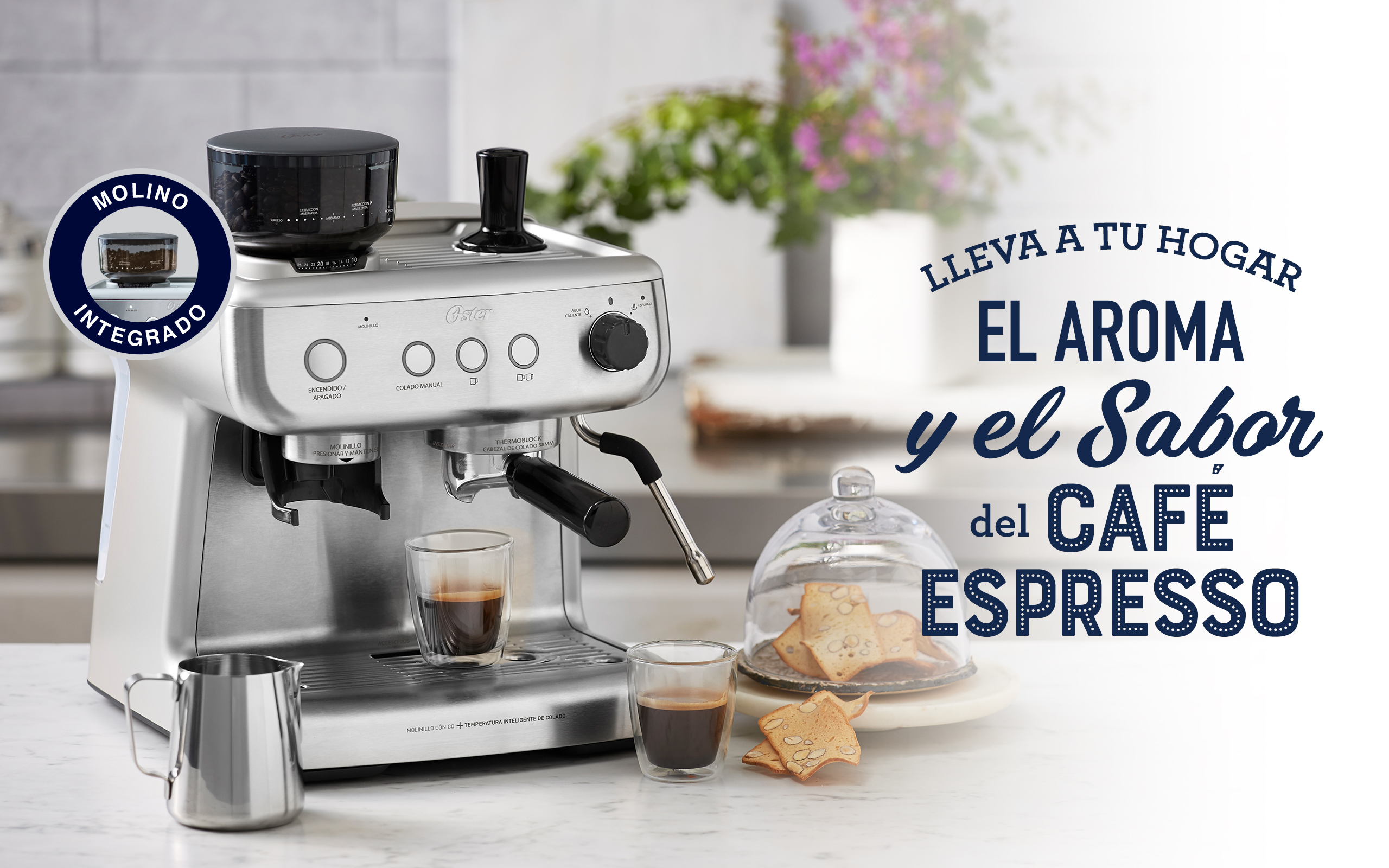 Cafetera Espresso Perfect Brew Molino Integrado BVSTEM7300