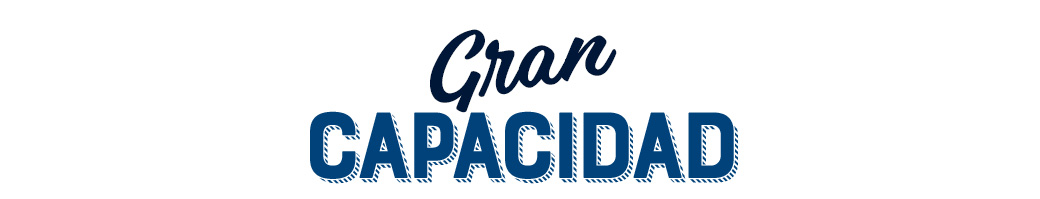 Gran capacidad
