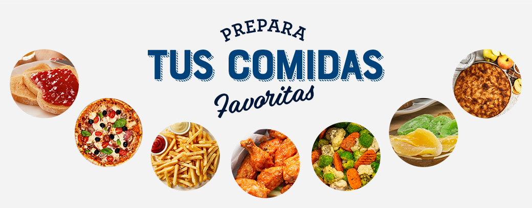 Prepara tus comidas favoritas