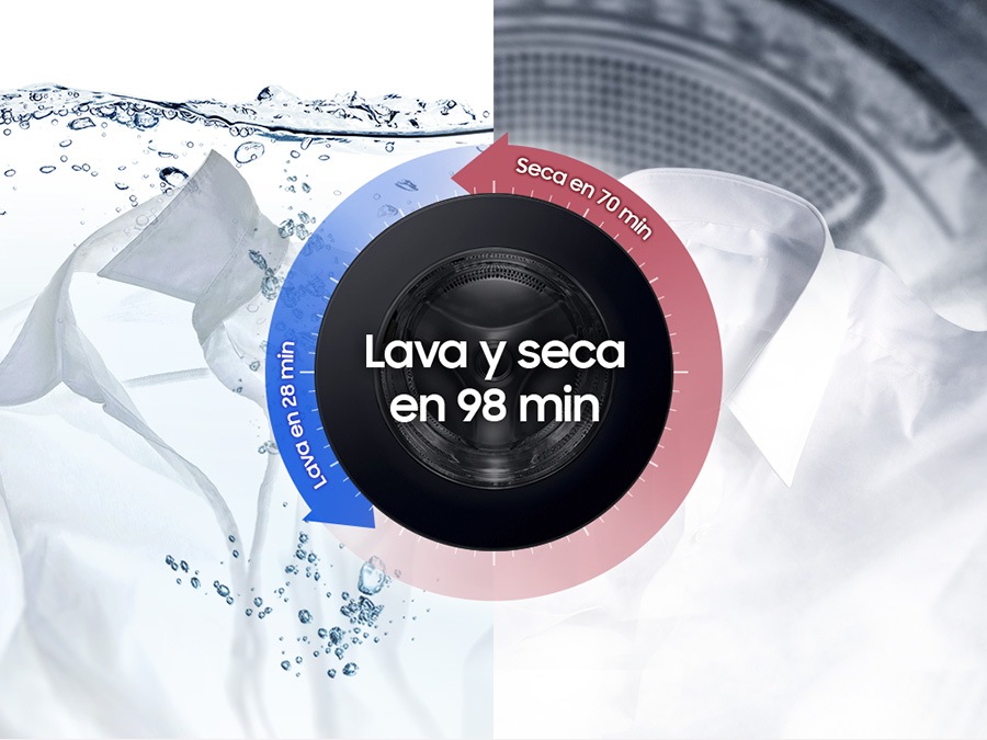 Lavado rápido de 98 minutos