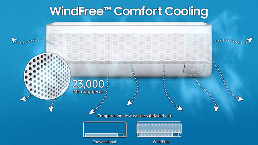 Aire Acondicionado Bespoke AI WindFree™