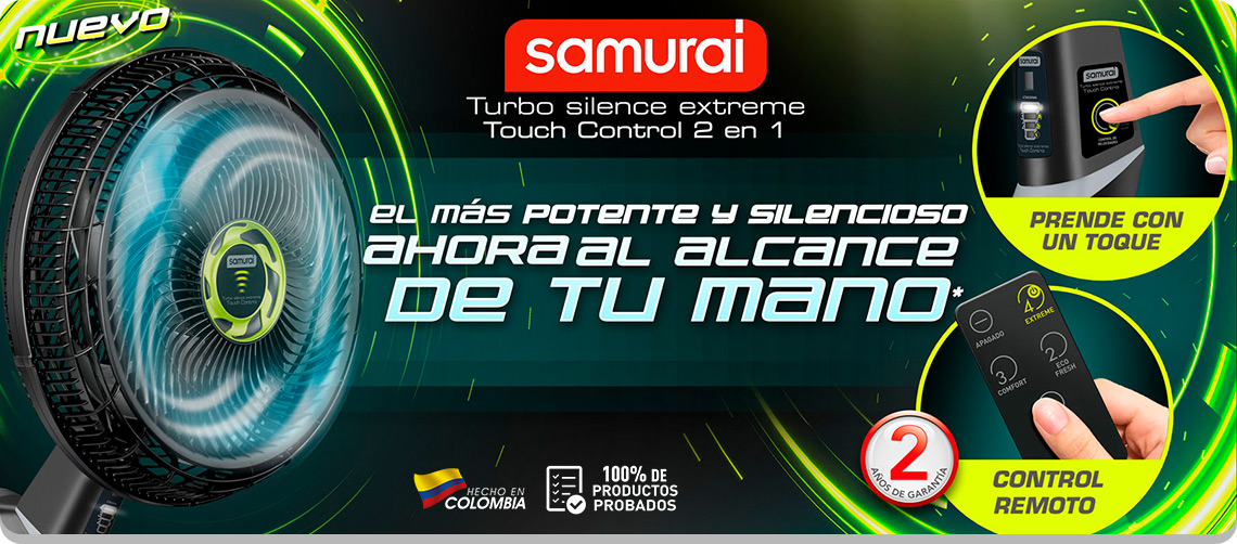 ventilador samurai turbo silence extreme potente y silencioso
