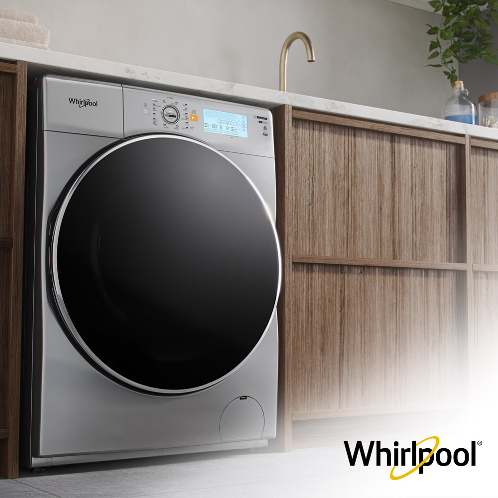 Lavadora secadora carga frontal Whirlpool 514115 Sistema de lavado de alta eficiencia.