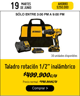 Taladro rotacion