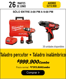 Taladro + taladro