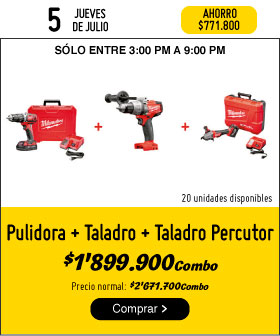 Pulidora + taladro