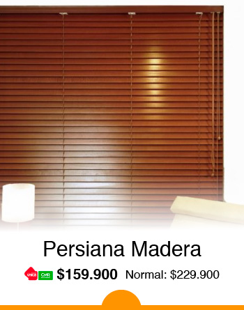 Persiana Madera