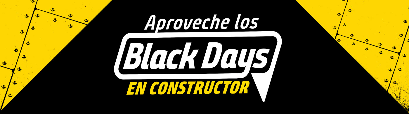 Aproveche los Black Days en Constructor