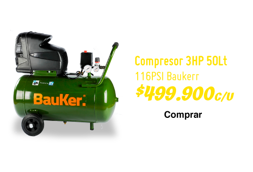 Compresor 3HP 50Lt