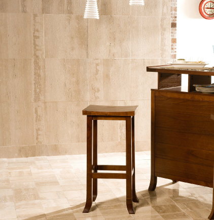 pisos de marmol y granito - muebles de madera