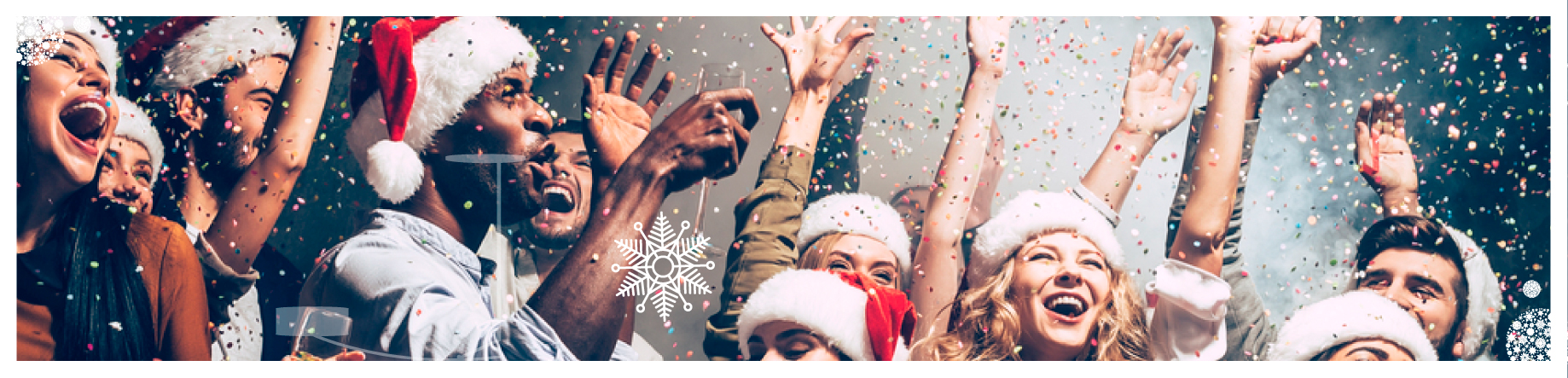 agueros de fin de a�o - personas celebrando navidad
