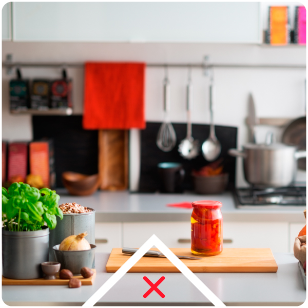 tipos de cocinas modernas - cocina abierta desenfocada
