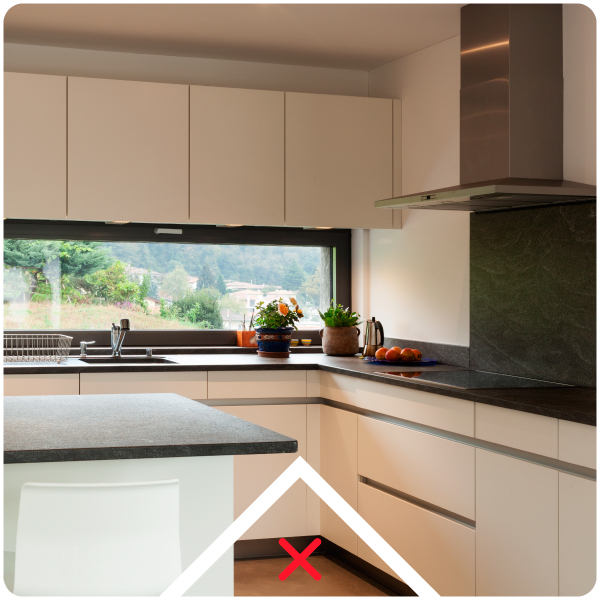 tipos de cocinas modernas - cocina cerrada minimalista