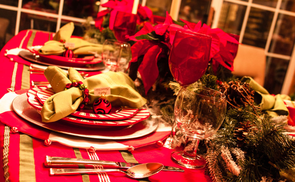 cmo decorar una mesa navidea, mesa y vajilla navidea