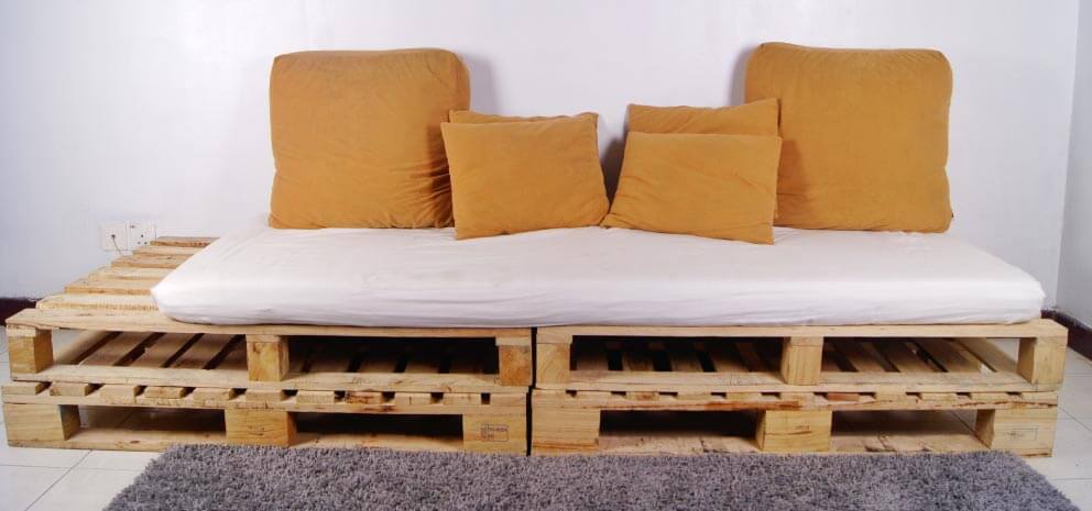 Como Hacer Un Sofa Cama Con Pallets Homecenter