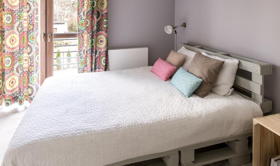 Cmo hacer una base cama: ubicar la base para cama en tu cuarto
