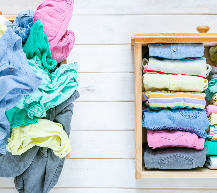Aprende cómo organizar la ropa interior | Homecenter
