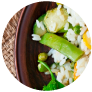 Aprender a servir comida mediterr�nea