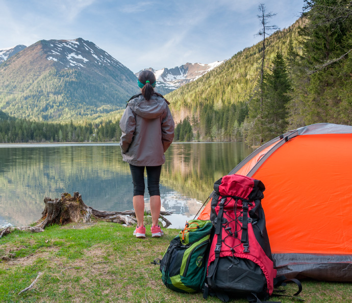 tips para acampar - acampando en la montaña