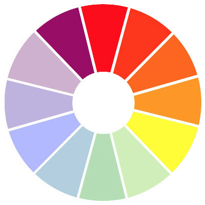 tipos de colores - colores calidos