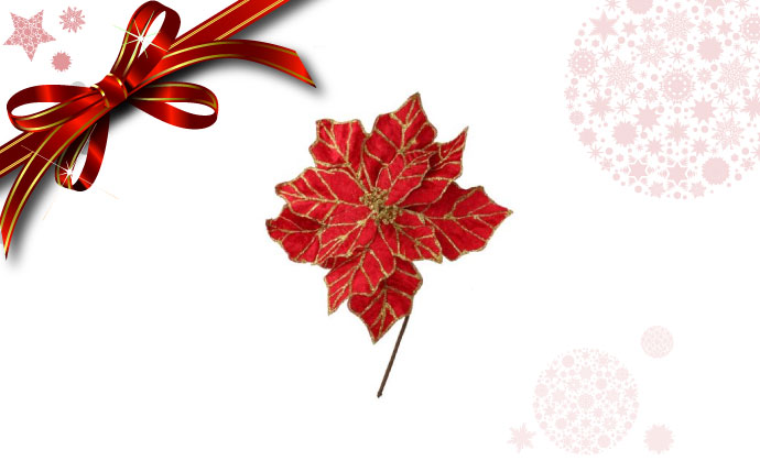 como decorar un arbol segun mi personalidad - hoja roja para arbol de navidad