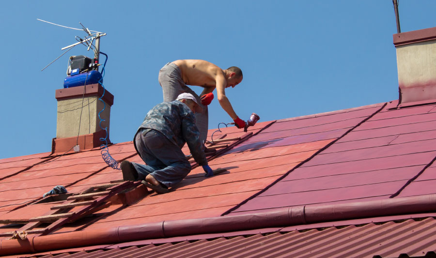 trucos para pintar techos - consejos de seguridad