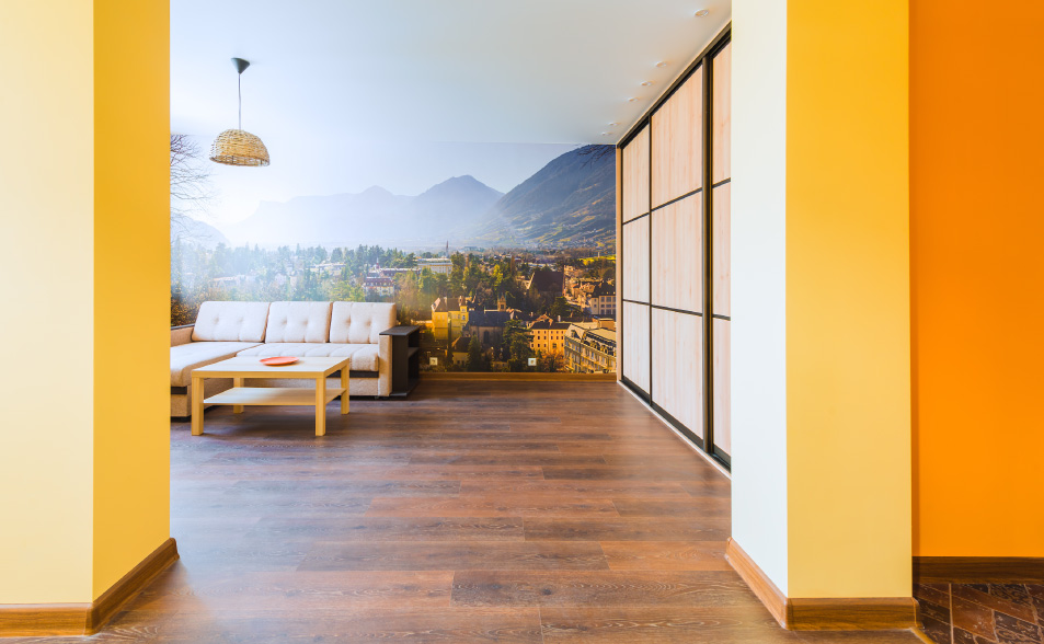 estilo aventurero en cuartos - Mural