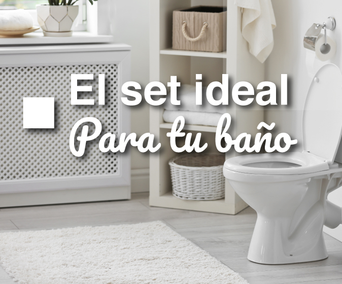 Ideas de baños - El set ideal para un baño perfecto