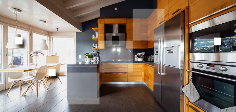 Ideas de cocinas para la casa - cocina moderna en madera