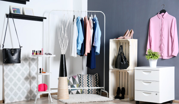 ideas de closets abiertos - closet