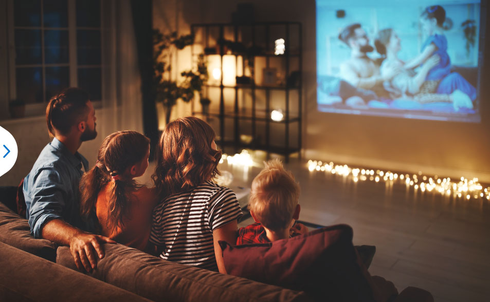 Planes para hacer en casa - pelicula en casa