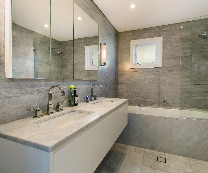 Dise�o de habitaciones - Ba�o doble lavamanos