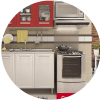 La correcta distribuci�n de los muebles de cocina