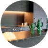 C�mo decorar una cocina con  l�mparas