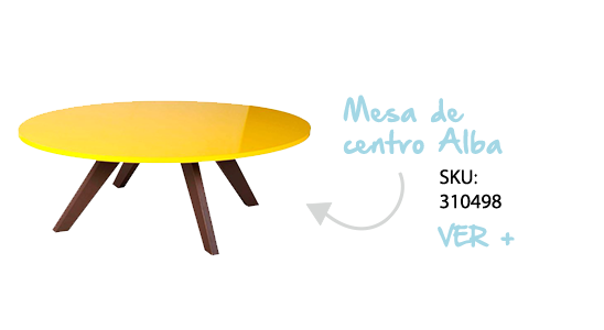 Mesa centro Alba