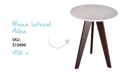 Mesa lateral Alba