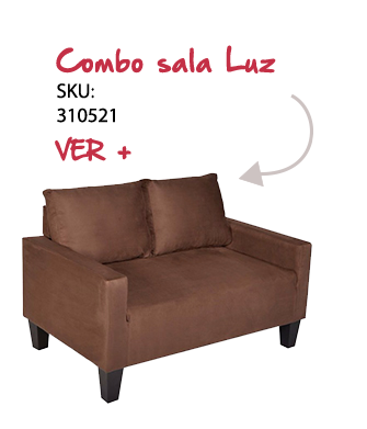 combo sofa luz
